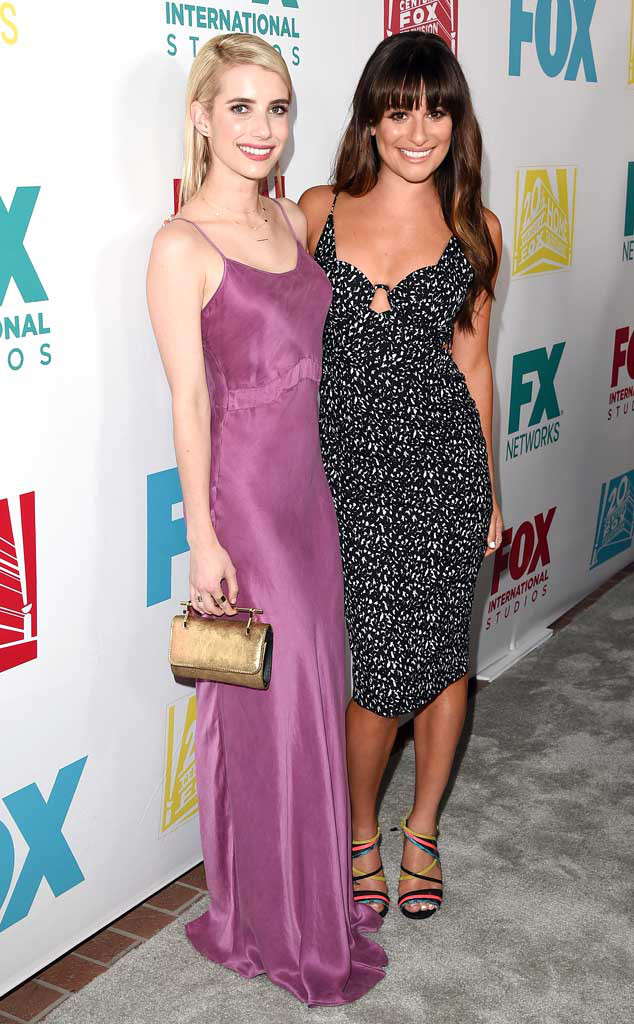 Lea Michele, Emma Roberts, Comic-Con Lea Michele, Emma Roberts, Comic-Con